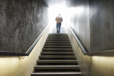 Low angle view of staircase