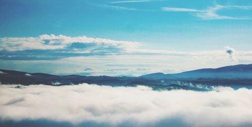 Scenic view of cloudscape against sky