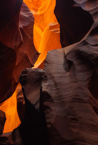 Full frame shot of cave