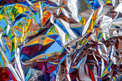 Full frame shot of multi colored umbrellas