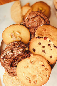 Close-up of cookies