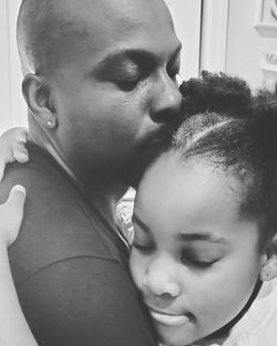 Portrait of mother and baby