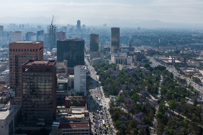 Buildings in city