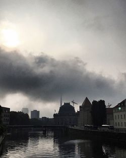 River with buildings in background