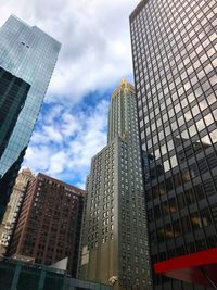 Low angle view of office building