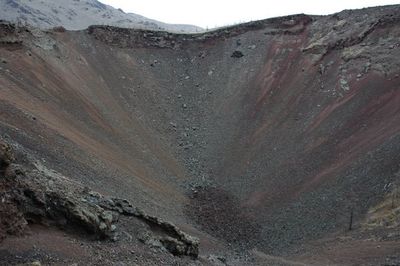 Scenic view of mountains