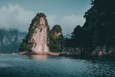 Mountain in the sea