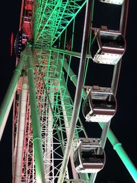 High angle view of ferris wheel