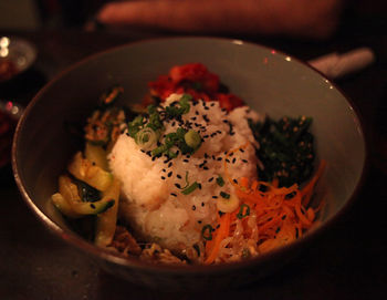 Close-up of food in bowl