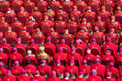 Full frame shot of people