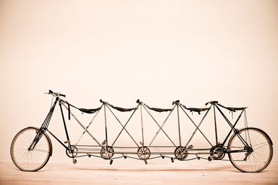 Five seater tandem bicycle