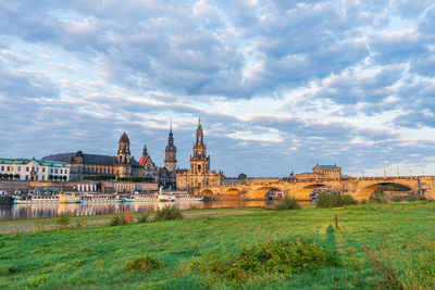 Buildings in city