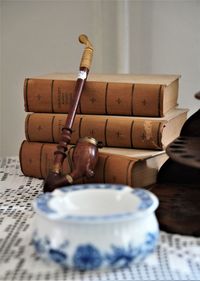 Close-up of drink on table