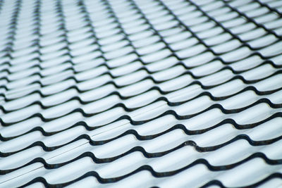 Full frame shot of roof tiles