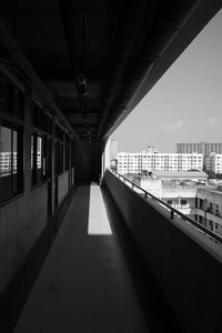 View of bridge in city