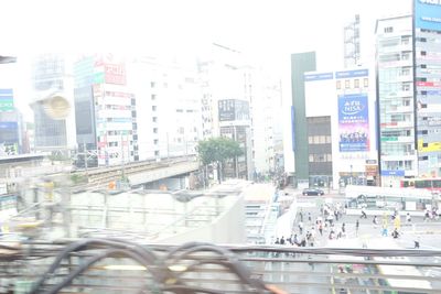 View of buildings in city