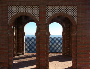 Interior of building