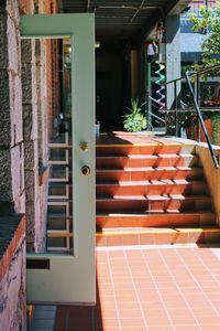 Staircase of building