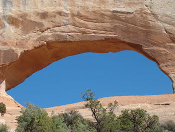 Scenic view of rock formations