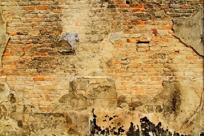 Full frame shot of brick wall