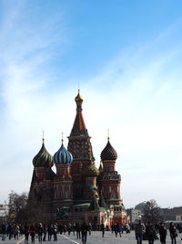 St basils cathedral against sky