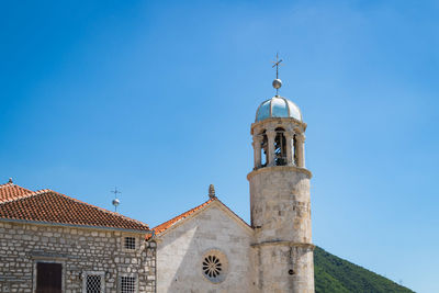 Low angle view of building against sky