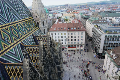 Vienna's life  from bird's eye view 