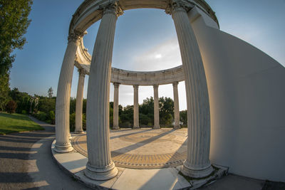 View of historical building against sky