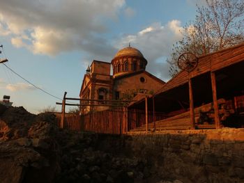 View of church against sky