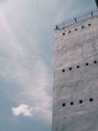 Low angle view of building against sky