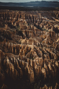 Bryce canyon from bryce point at sunset