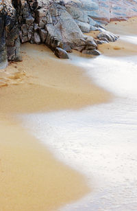 Scenic view of beach