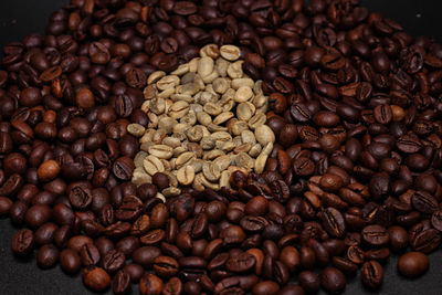 Full frame shot of coffee beans