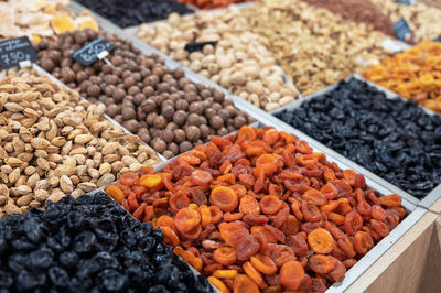 Close-up of food for sale at market stall