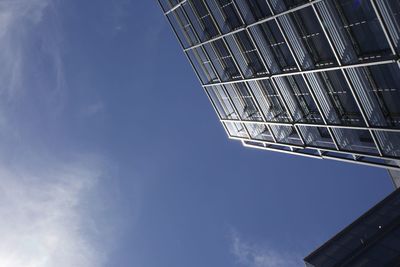 Low angle view of modern building