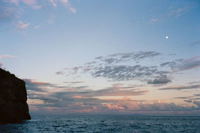 Scenic view of sea and sky