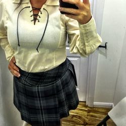 Portrait of young woman