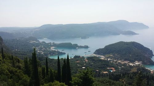 Scenic view of mountains