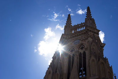 Low angle view of cathedral against sky