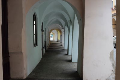 Corridor of building