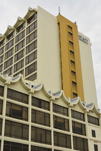 Low angle view of apartment building