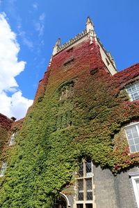 Low angle view of historical building