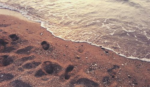 Full frame shot of sand