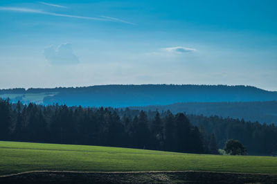 Landscape in schwarzwald area, baden-württemberg, germany