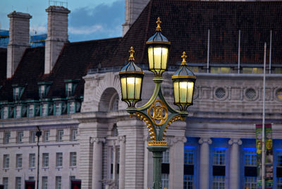 View of buildings in city