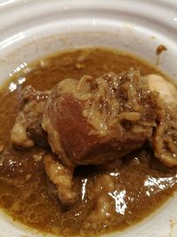 Close-up of food in bowl