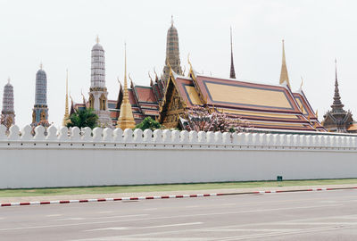 View of temple against sky