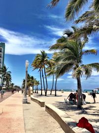 People on beach