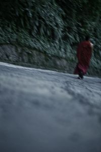 Surface level of road