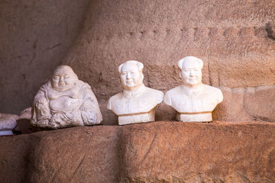 Close-up of buddha statue